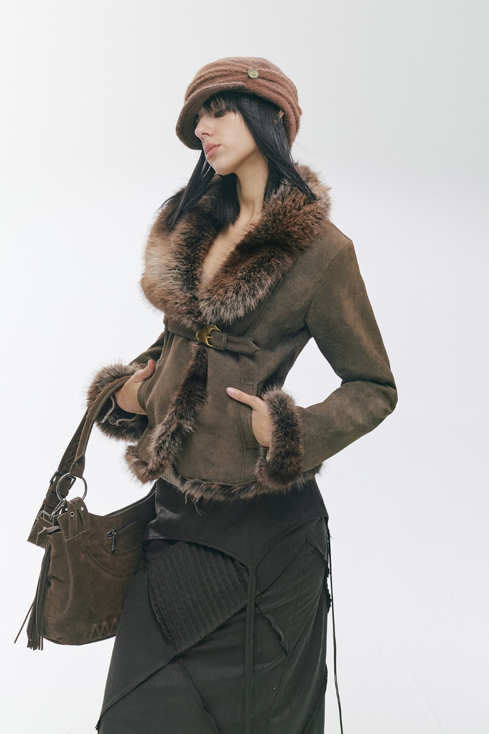 Brown Suede Dream Coat