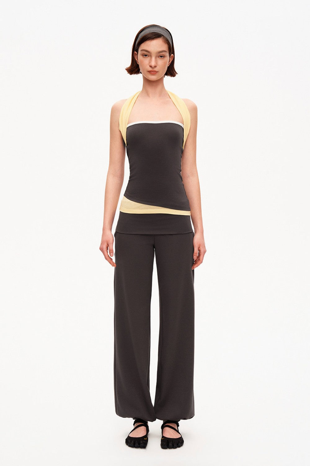 Sienna Contrast Strapless Top