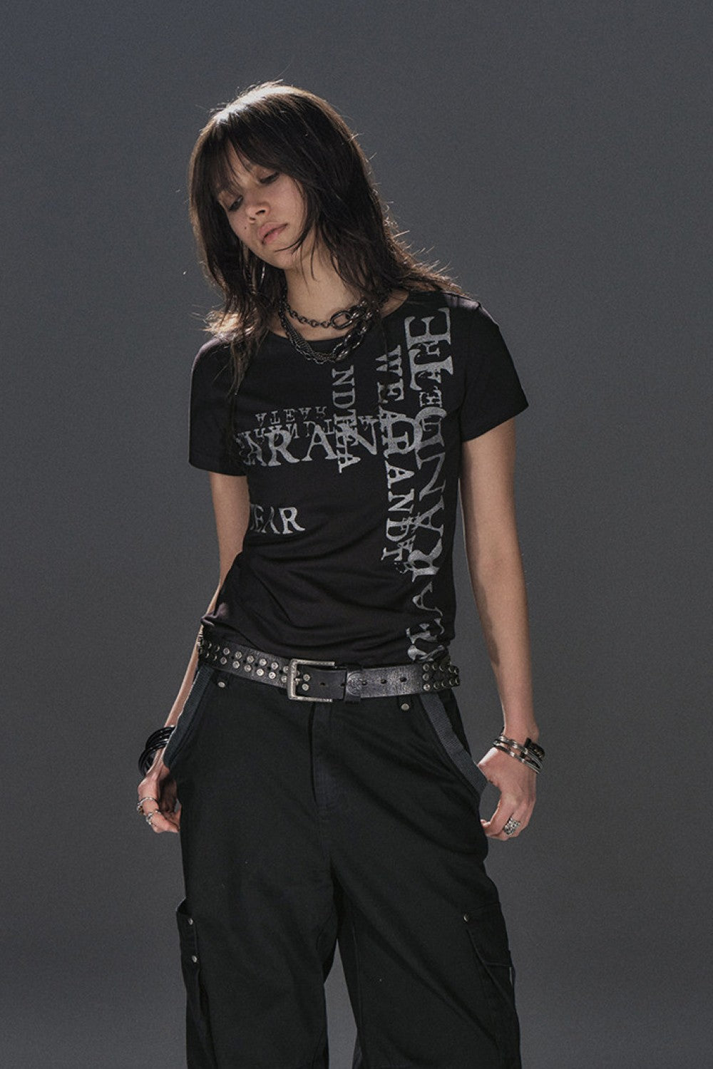 Osha Silver Script Shirt