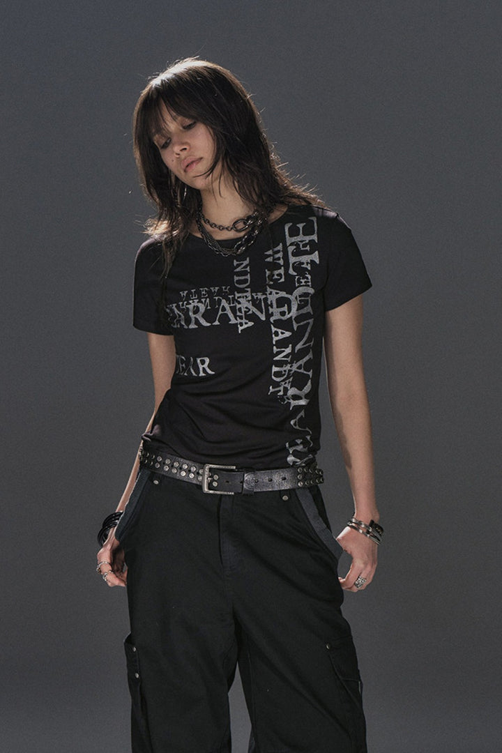 Osha Silver Script Shirt