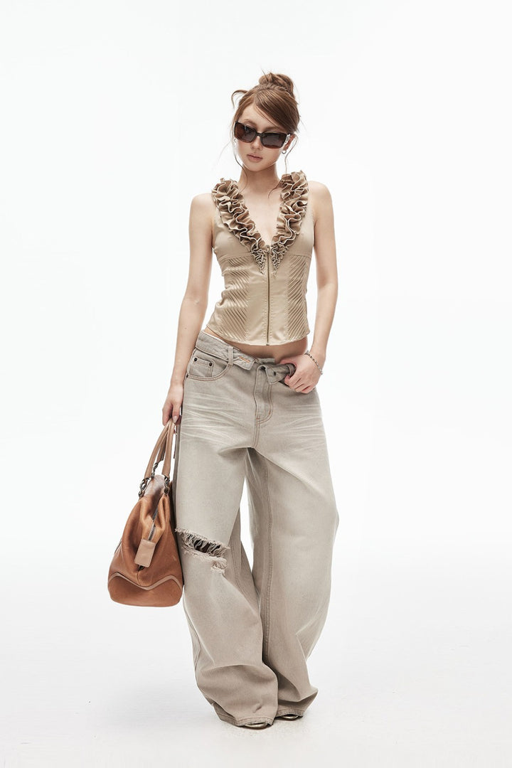 Arlo Fold Waist Jeans