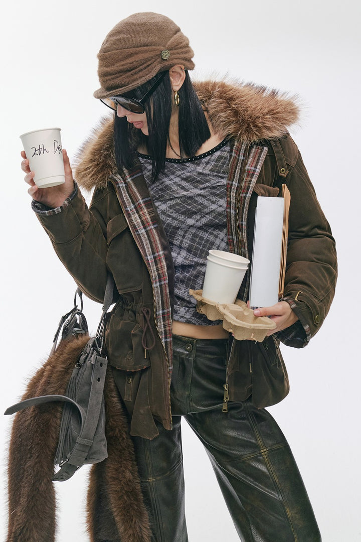 Brown Milo Utility Coat