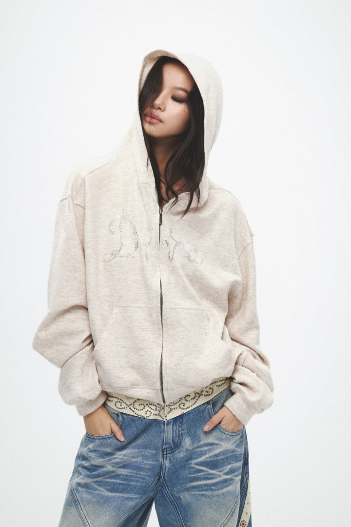Rhinestone Diva Hooded Jacket