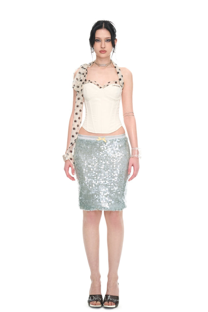 Camille Polka Charm Corset