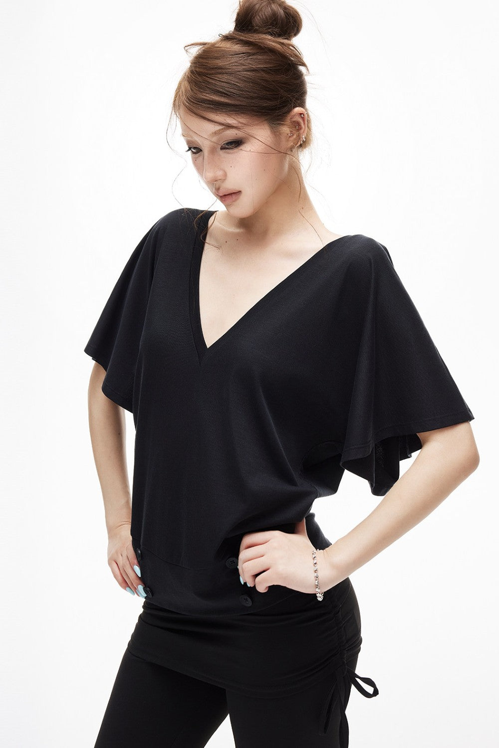 Noa V-Neck Butterfly Top