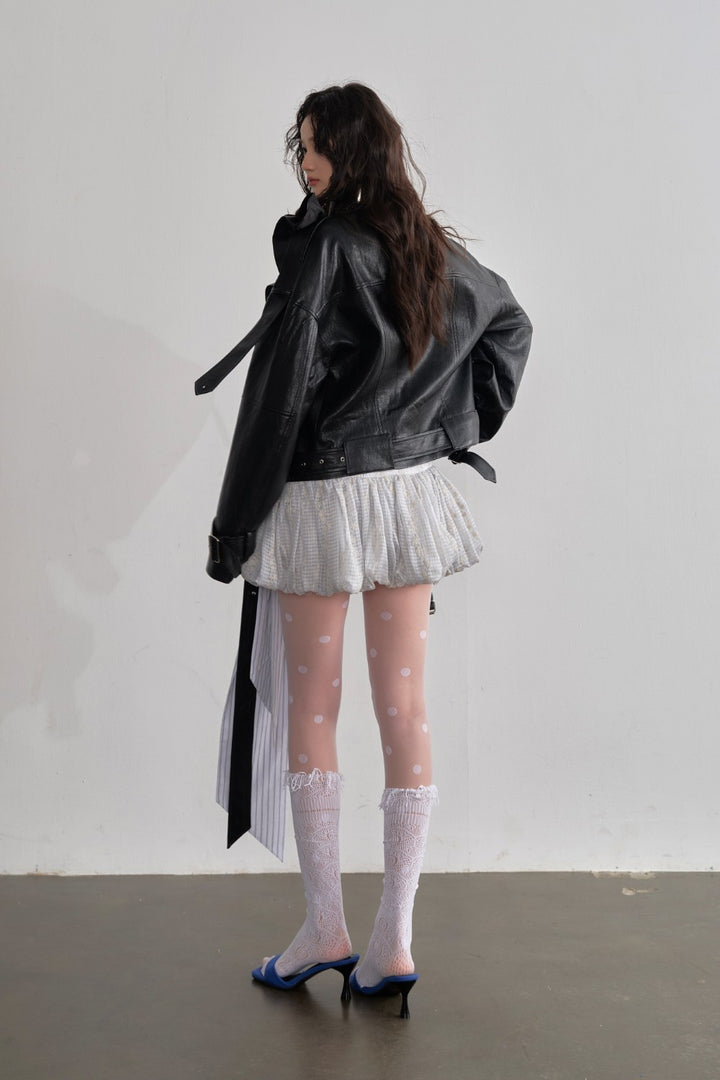Ballet Bow Bubble Skirt