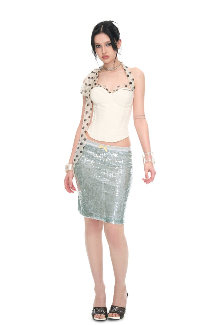 Celeste Sequin Tide Skirt