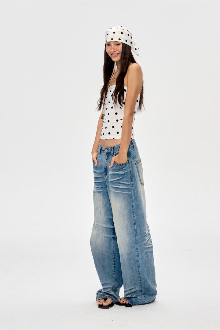Polka Dot Tube Top