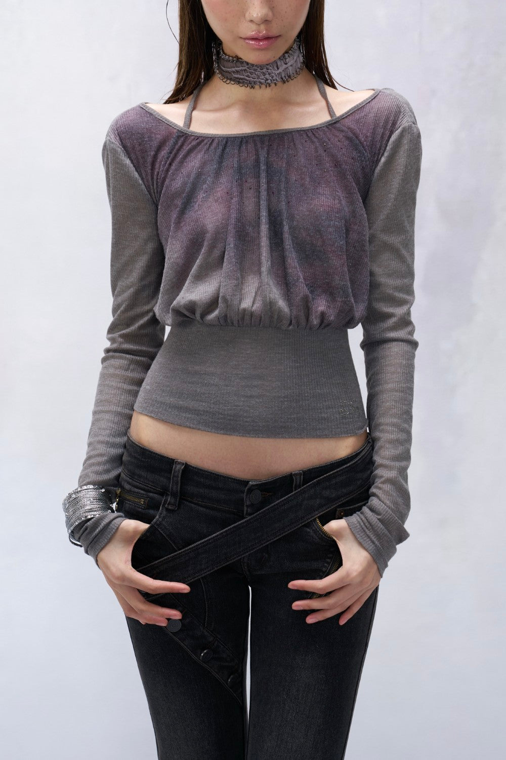 Eloise Draped Backless Top