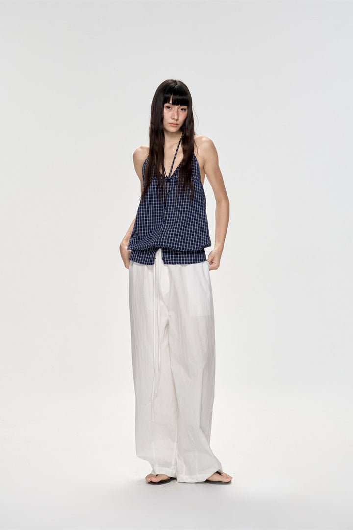 Chloe Coastal Check Top