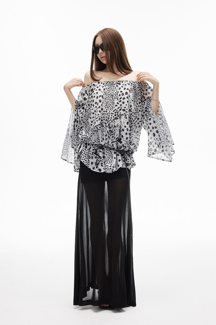 Nova Sheer Maxi Skirt