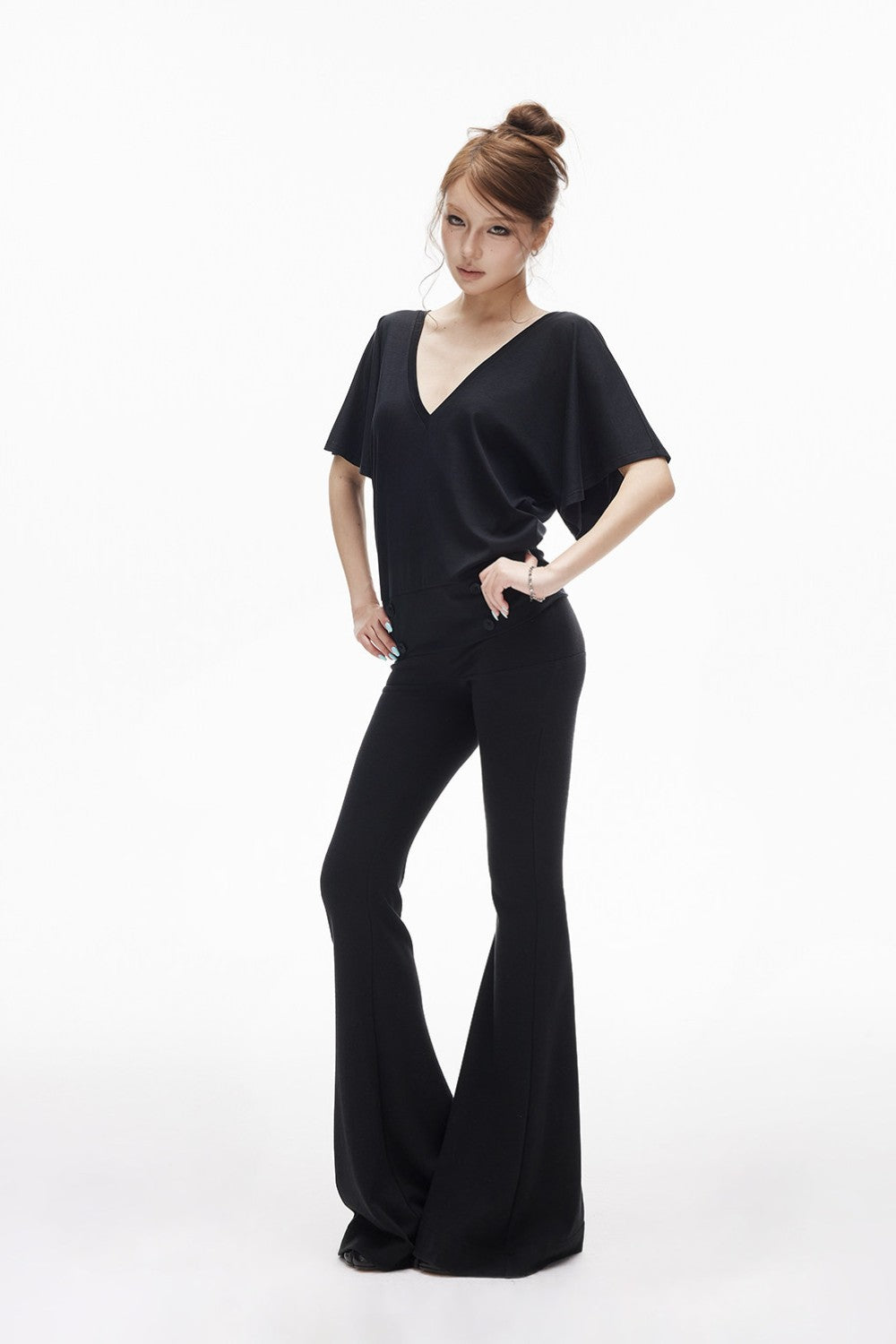 Noa V-Neck Butterfly Top