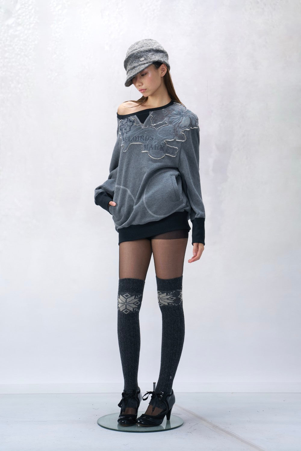 Logo Floral Sweatshirt