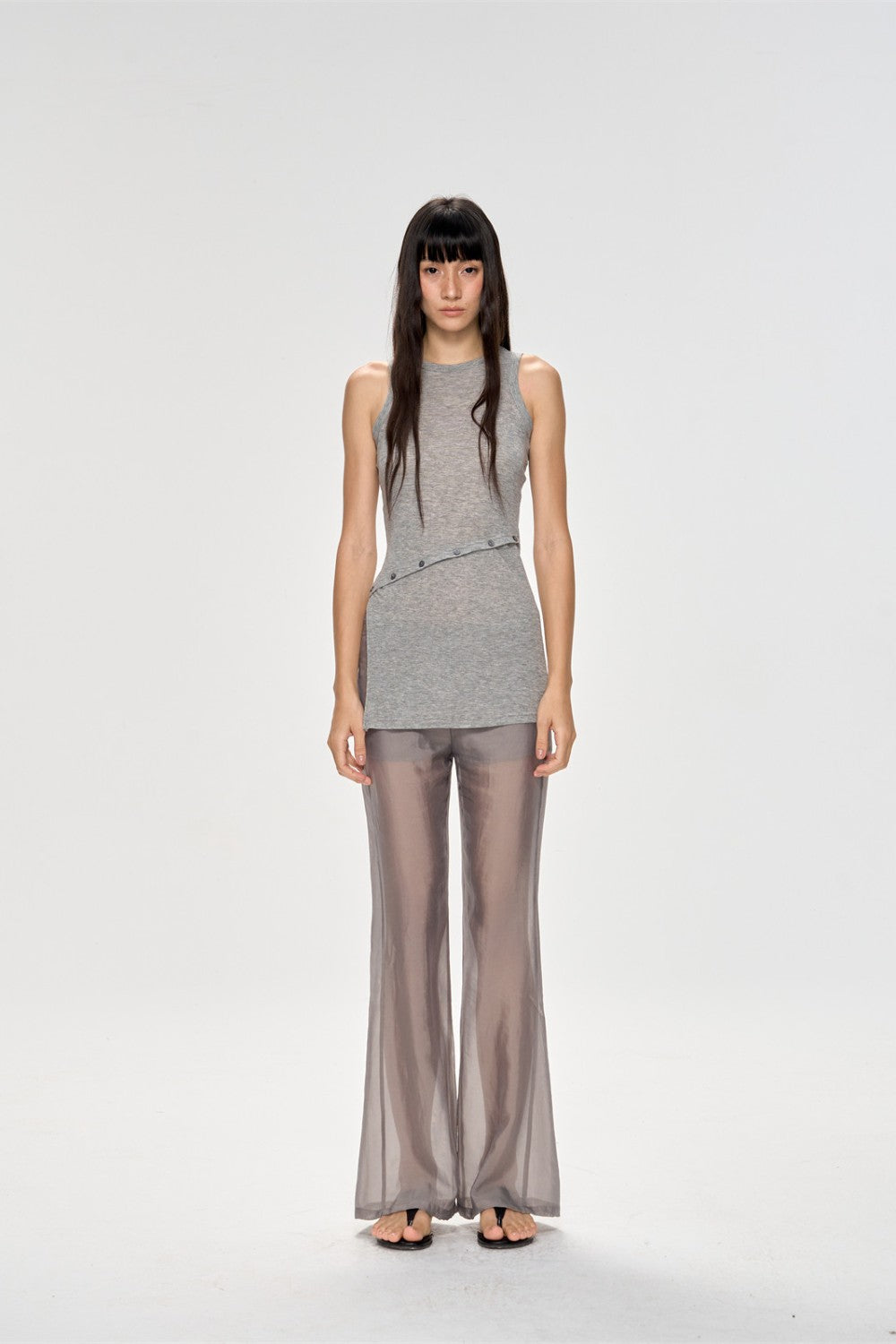 Detachable Hem Knit Top