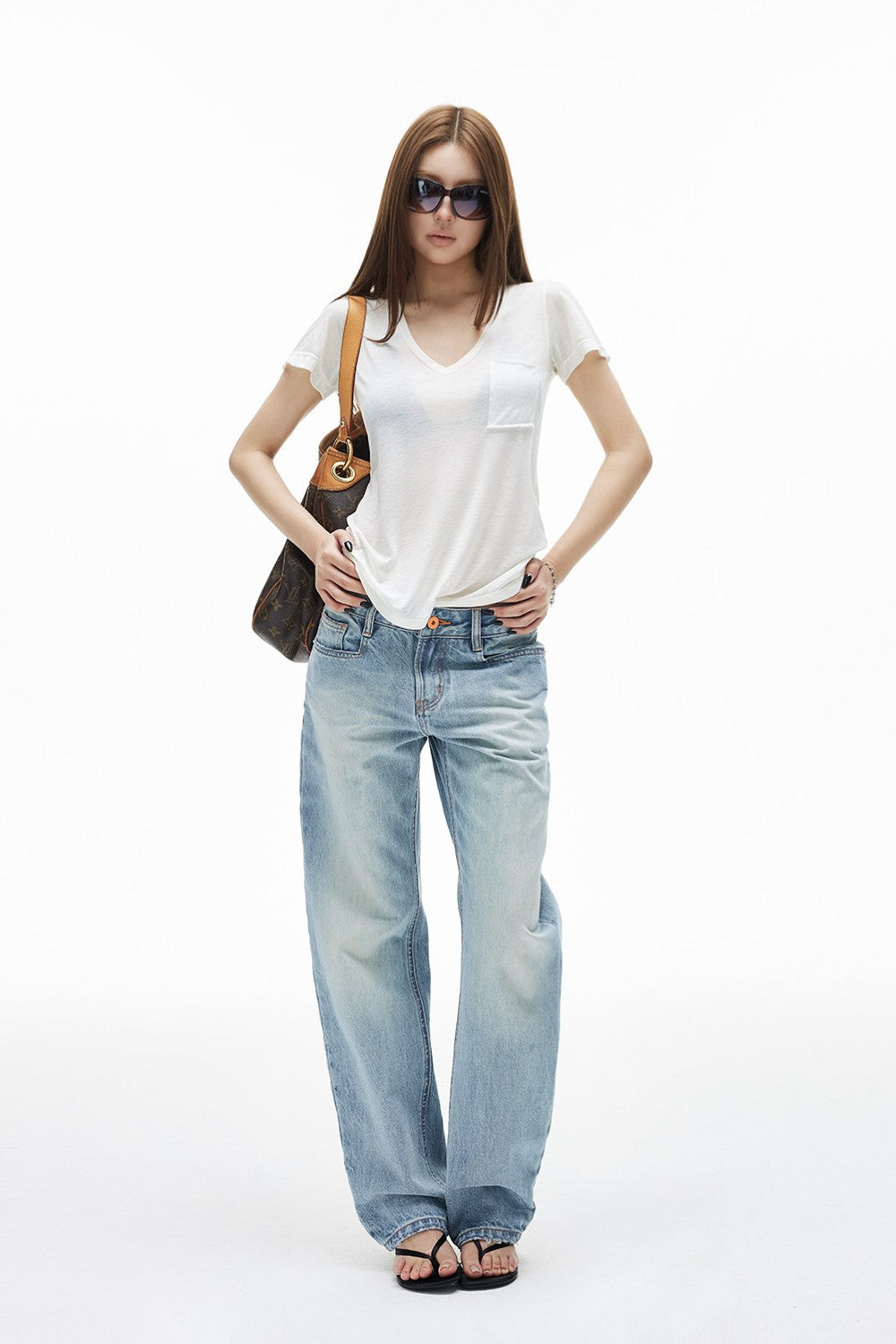 Ella Classic V-Neck Shirt