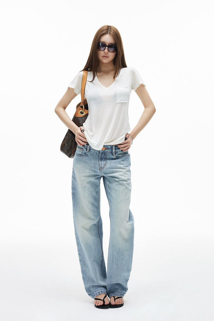 Ella Classic V-Neck Shirt