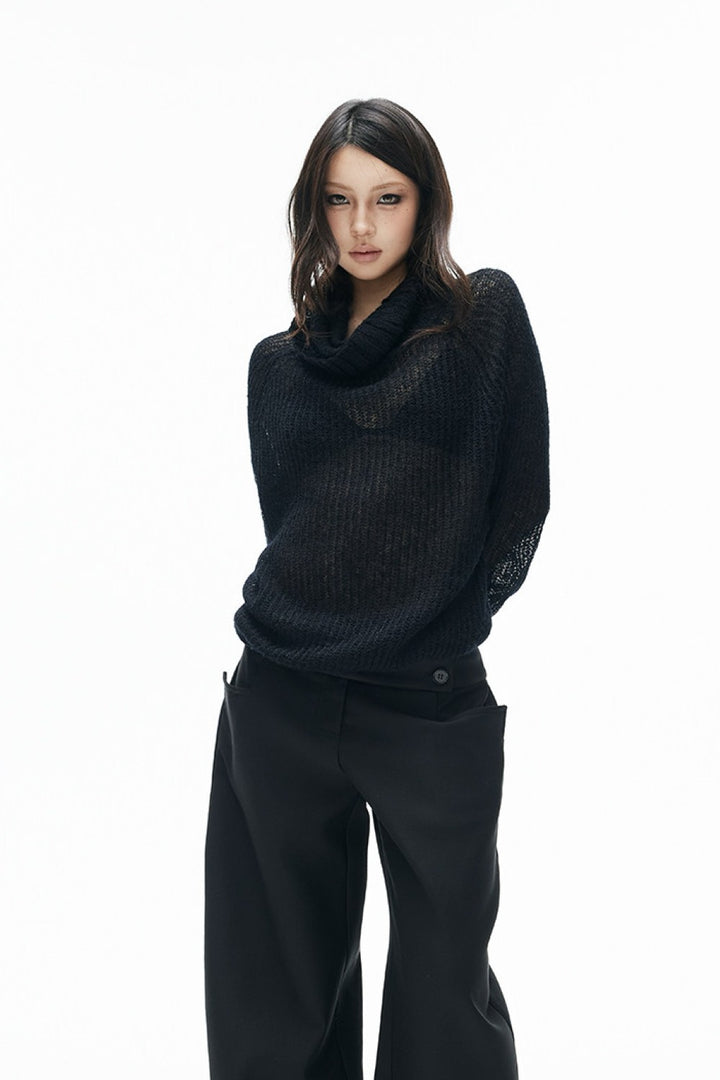Noelle Haze Turtleneck Sweater