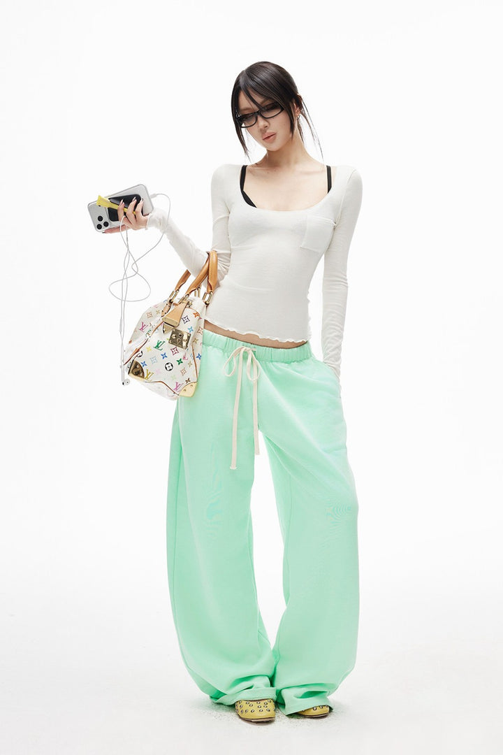 Moonlit Scoop Neck Top