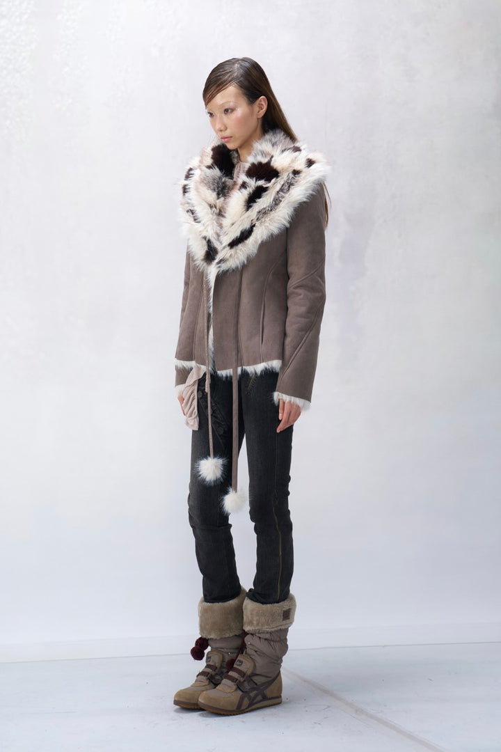Lumi Fur Ribbon Coat