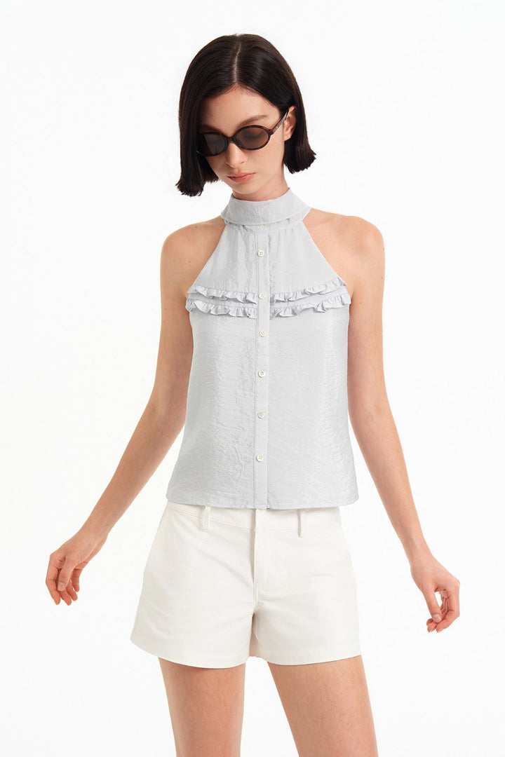 Lumi Bow Halter Top