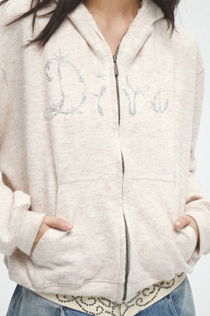 Rhinestone Diva Hooded Jacket
