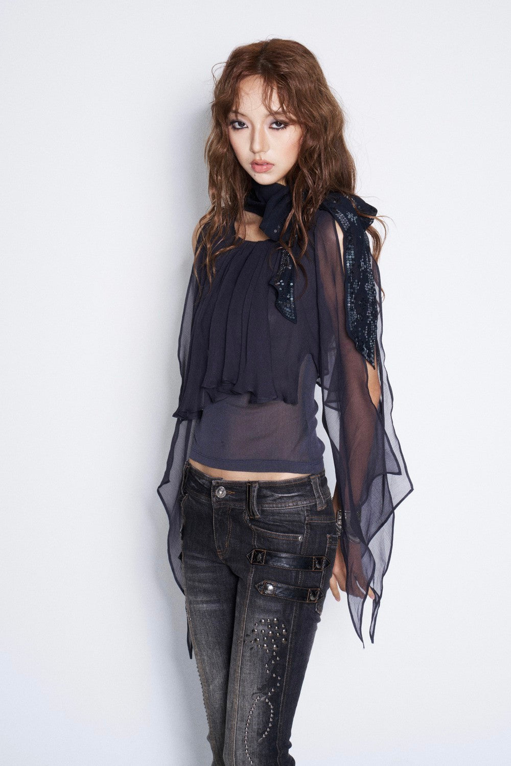 Vivienne Silk Scarf Top