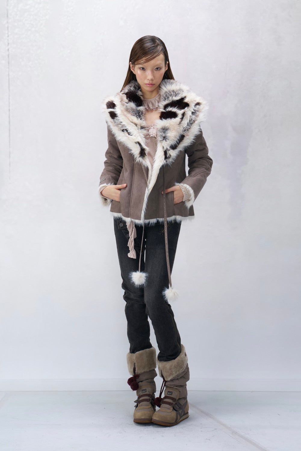 Lumi Fur Ribbon Coat