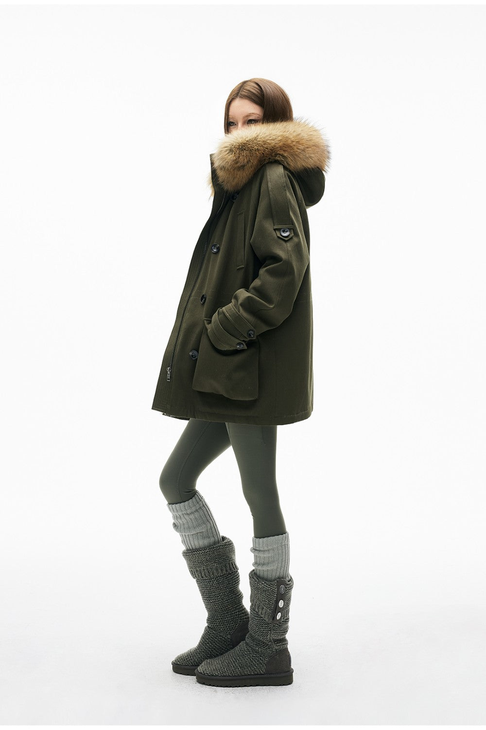 Vivi Military Parka Coat