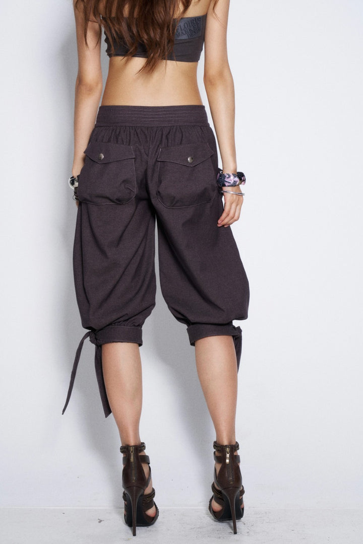 Vexa Cropped Lantern Pants