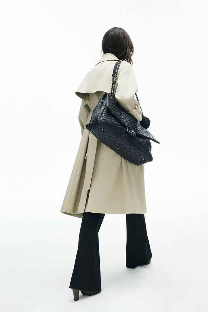 Classic Belted Trench Coat