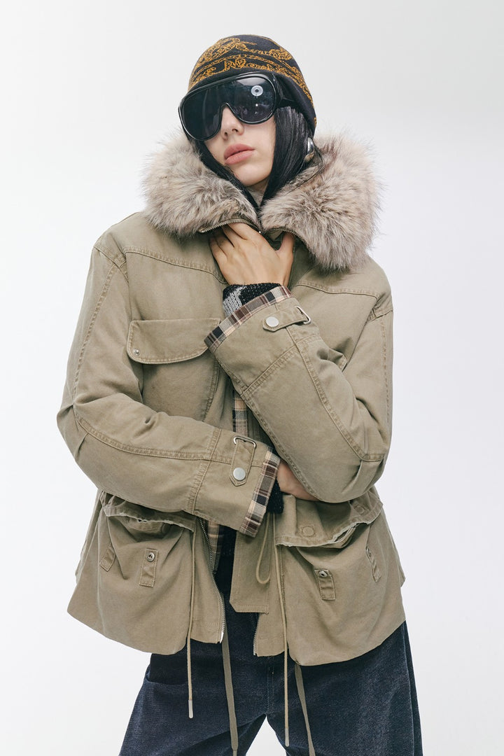 Green Milo Utility Coat