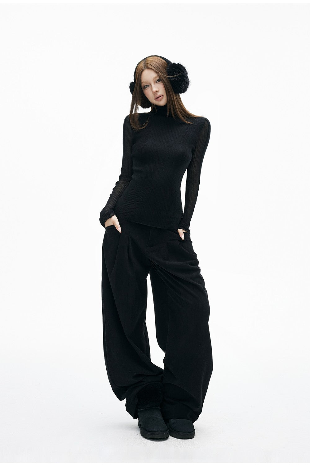 Axis Pleated Barrel Pants