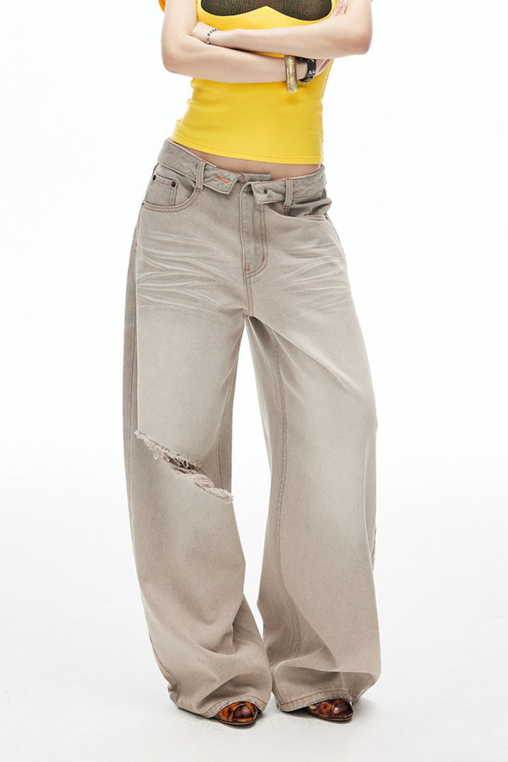 Arlo Fold Waist Jeans