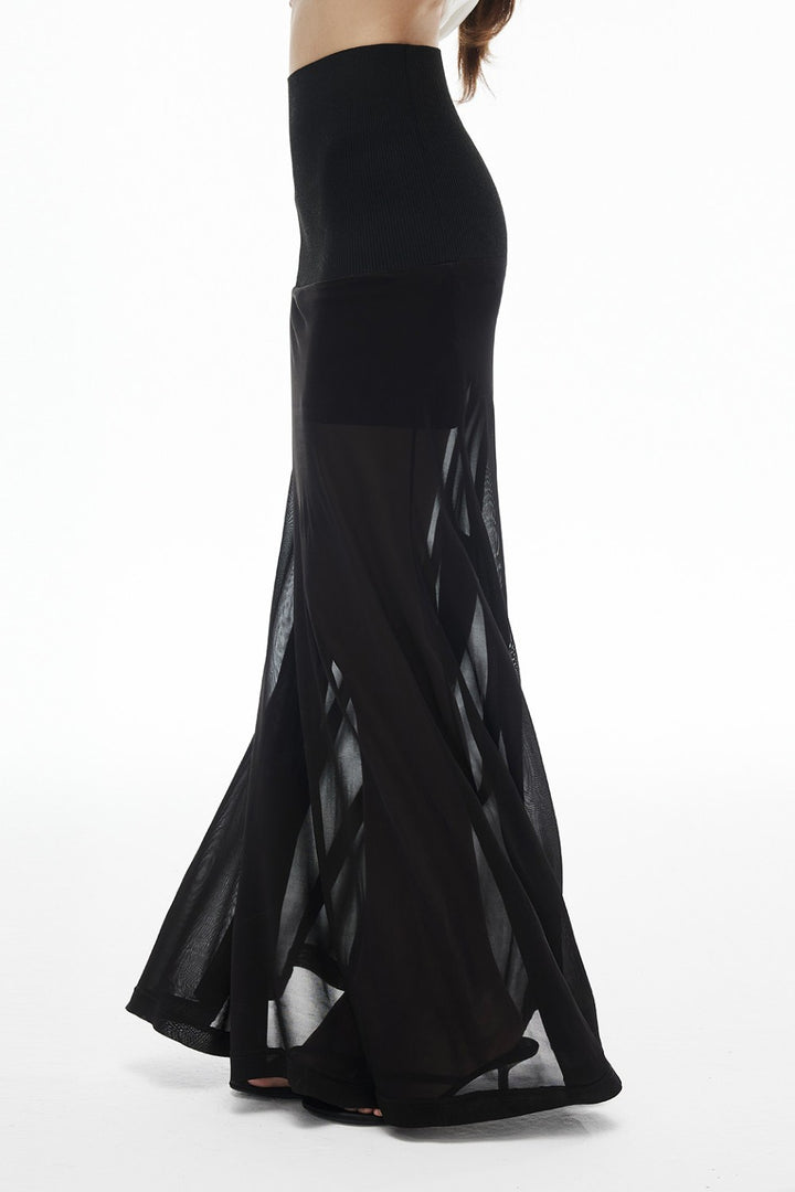 Nova Sheer Maxi Skirt