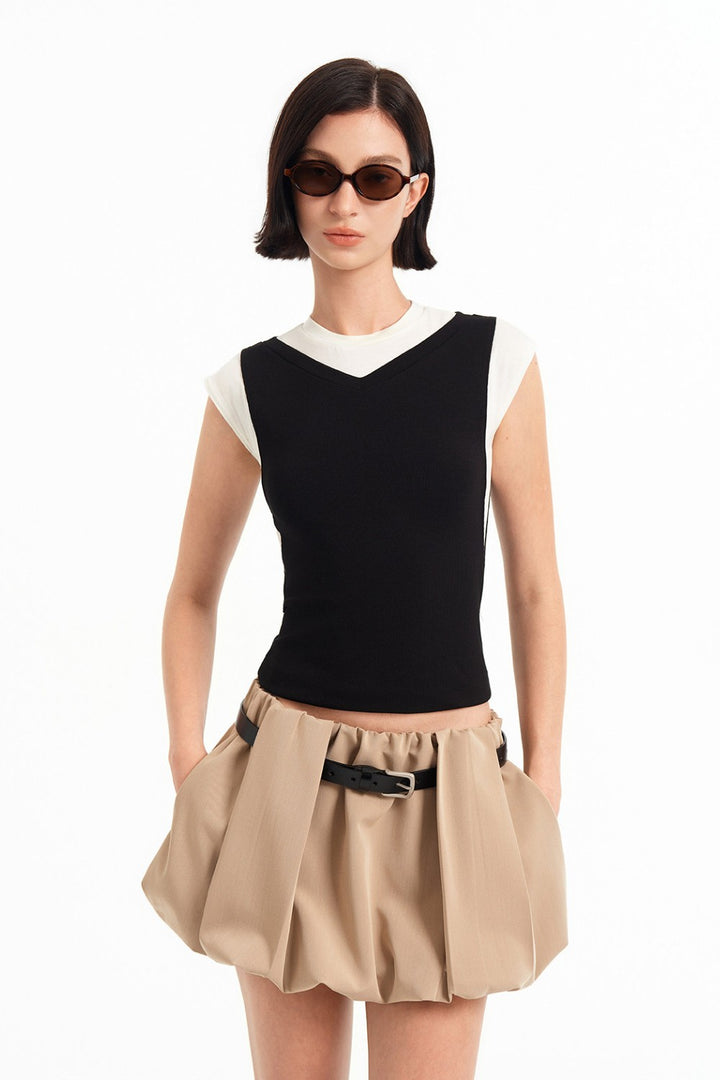 Celeste Double Layer Top