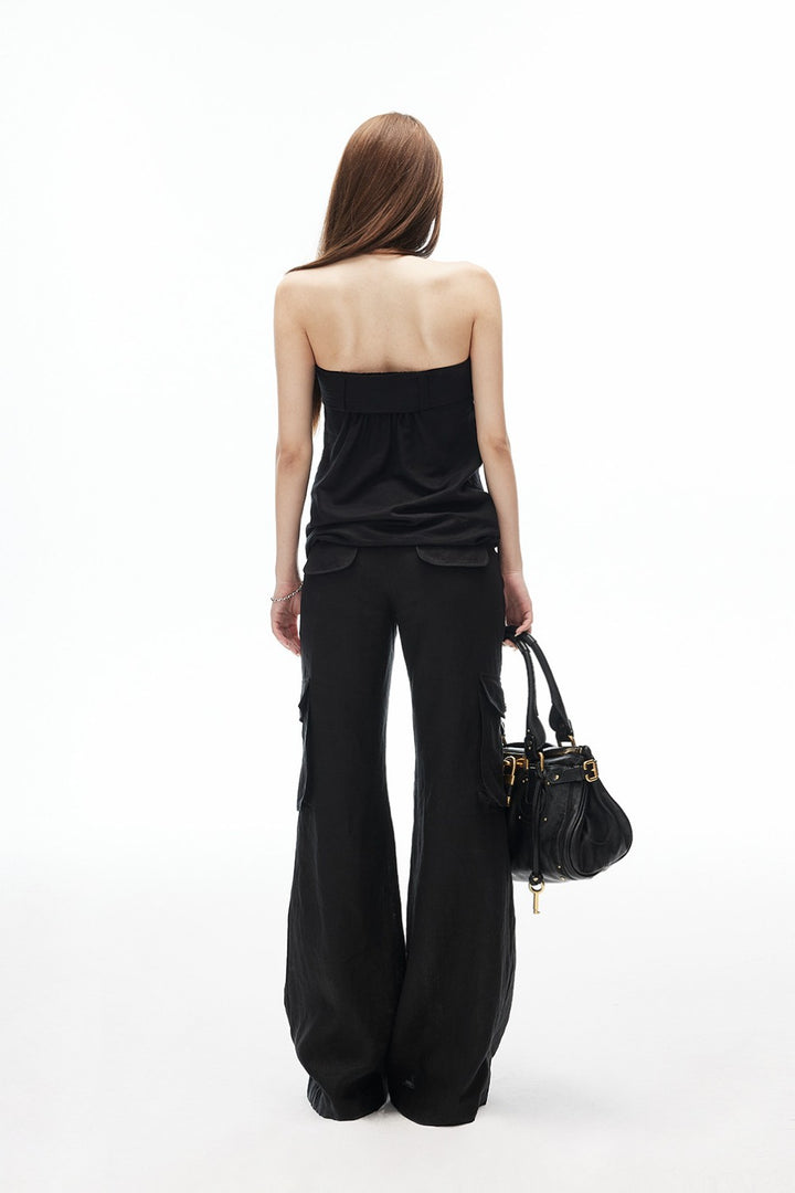 Zuri Linen Flare Pants