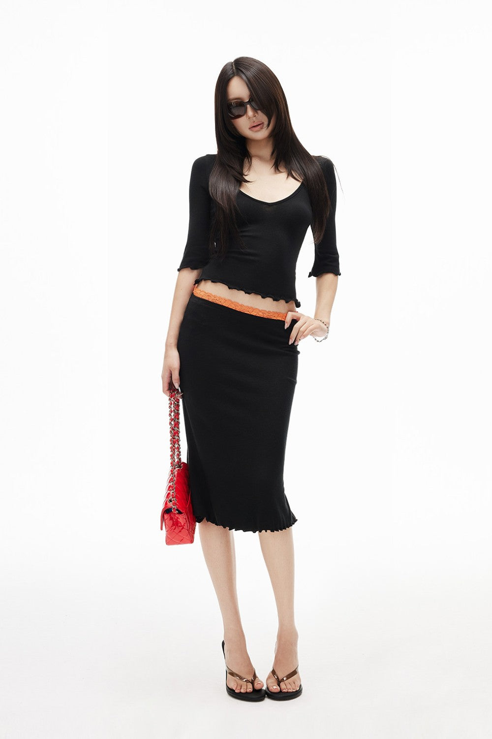 Dahlia Lace Mermaid Skirt