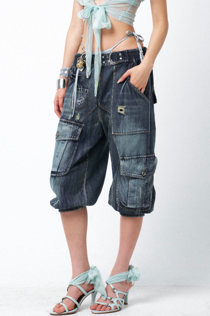 Avery Baggy Cargo Jorts