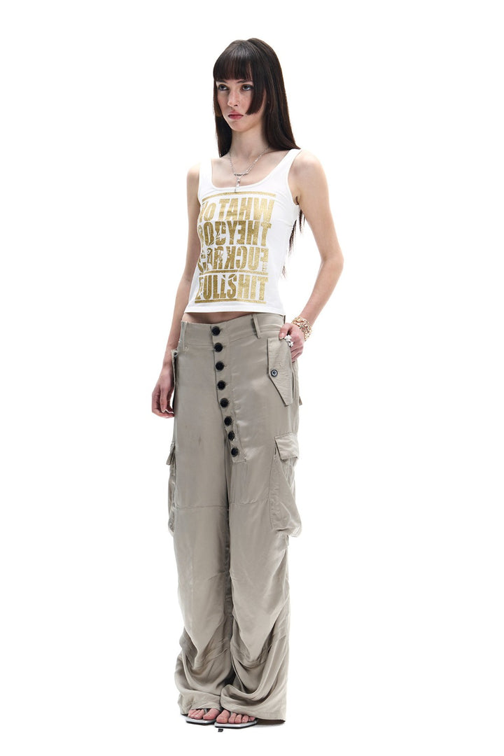 Gold Foil Graphic Tank