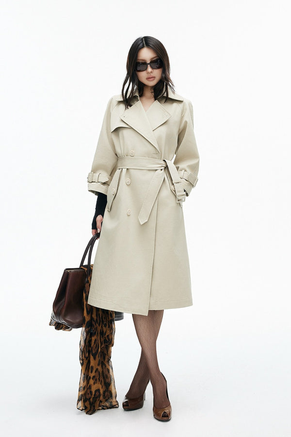 Classic Belted Trench Coat