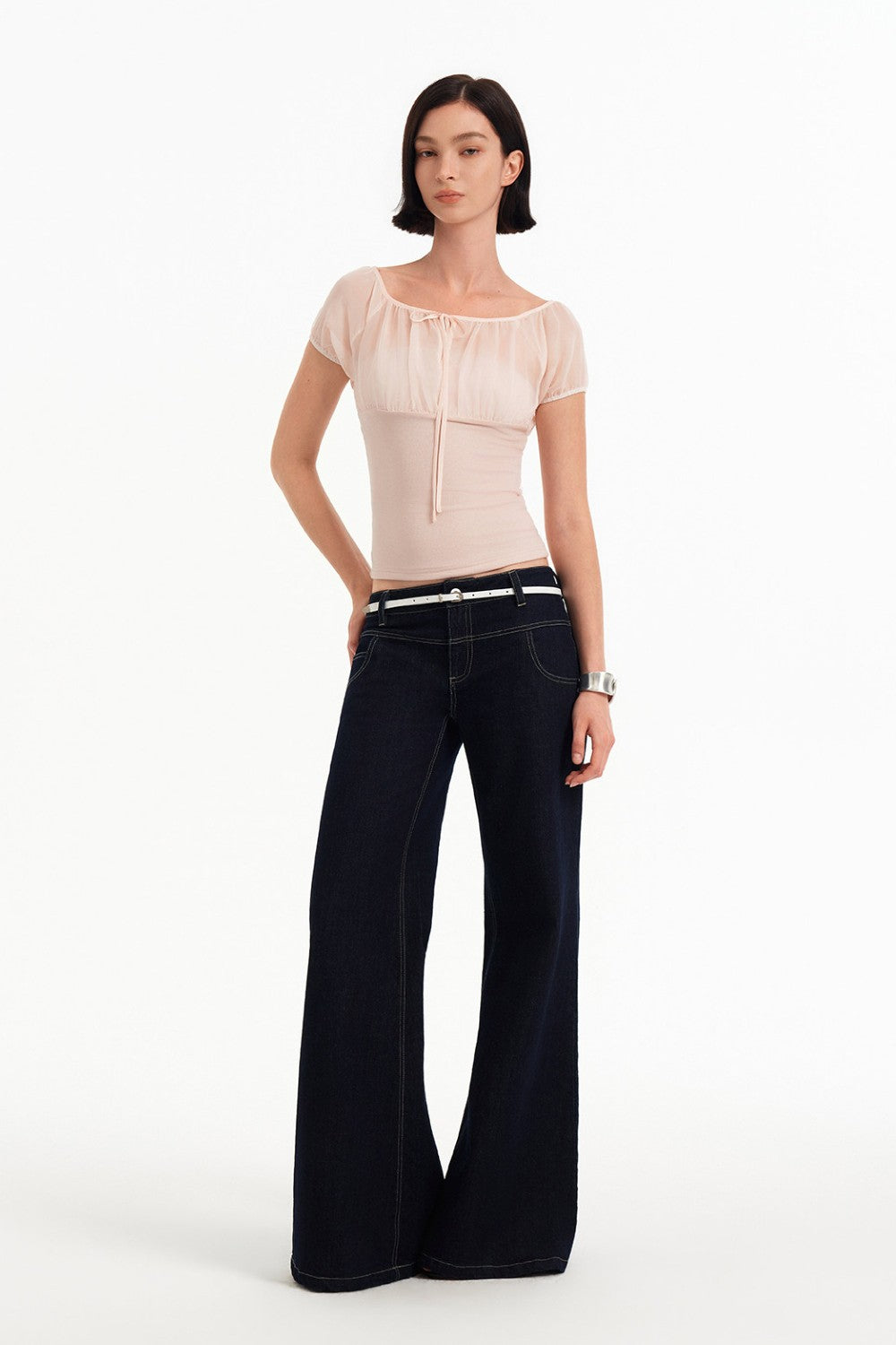 Lilly Mesh Panel Top