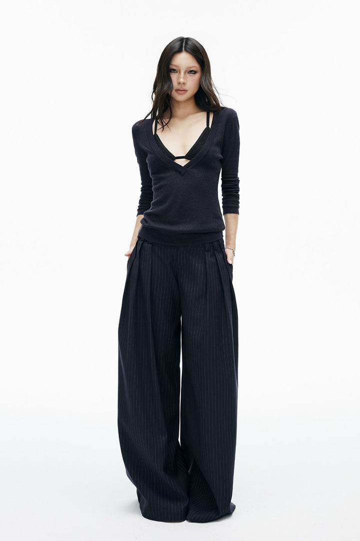 Juno Ribbed Knit Sweater