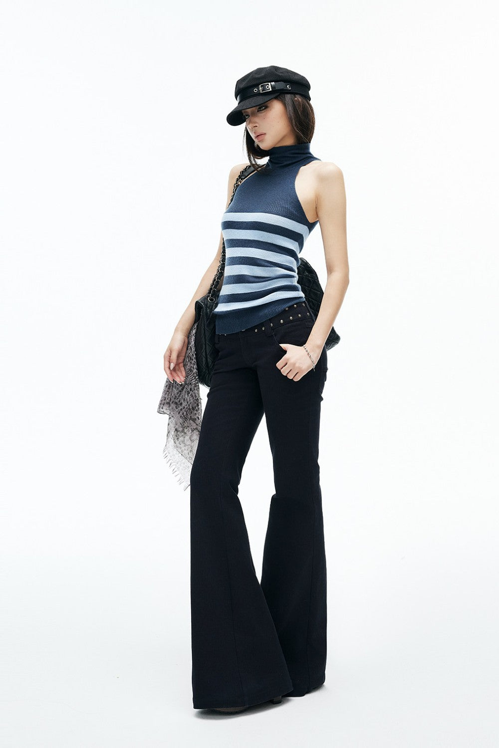Nessa Low-Rise Punk Flares