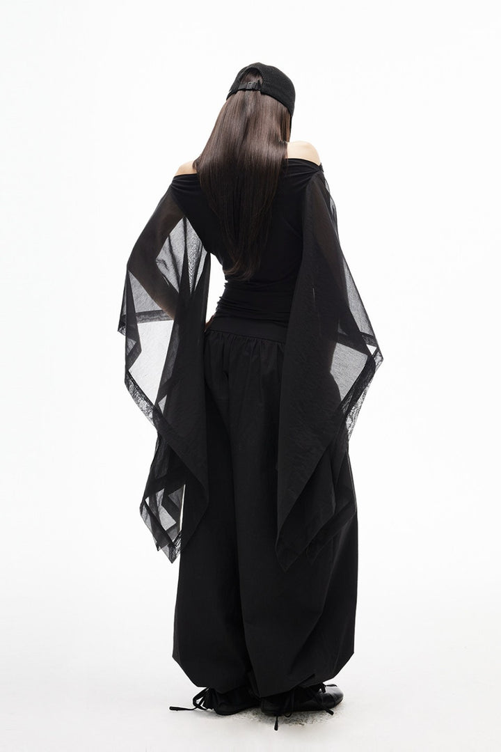 Black Swan Draped Top