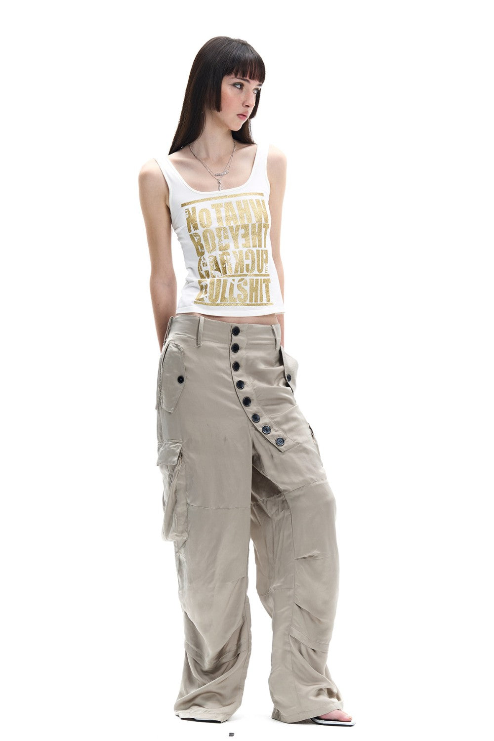 Gold Foil Graphic Tank