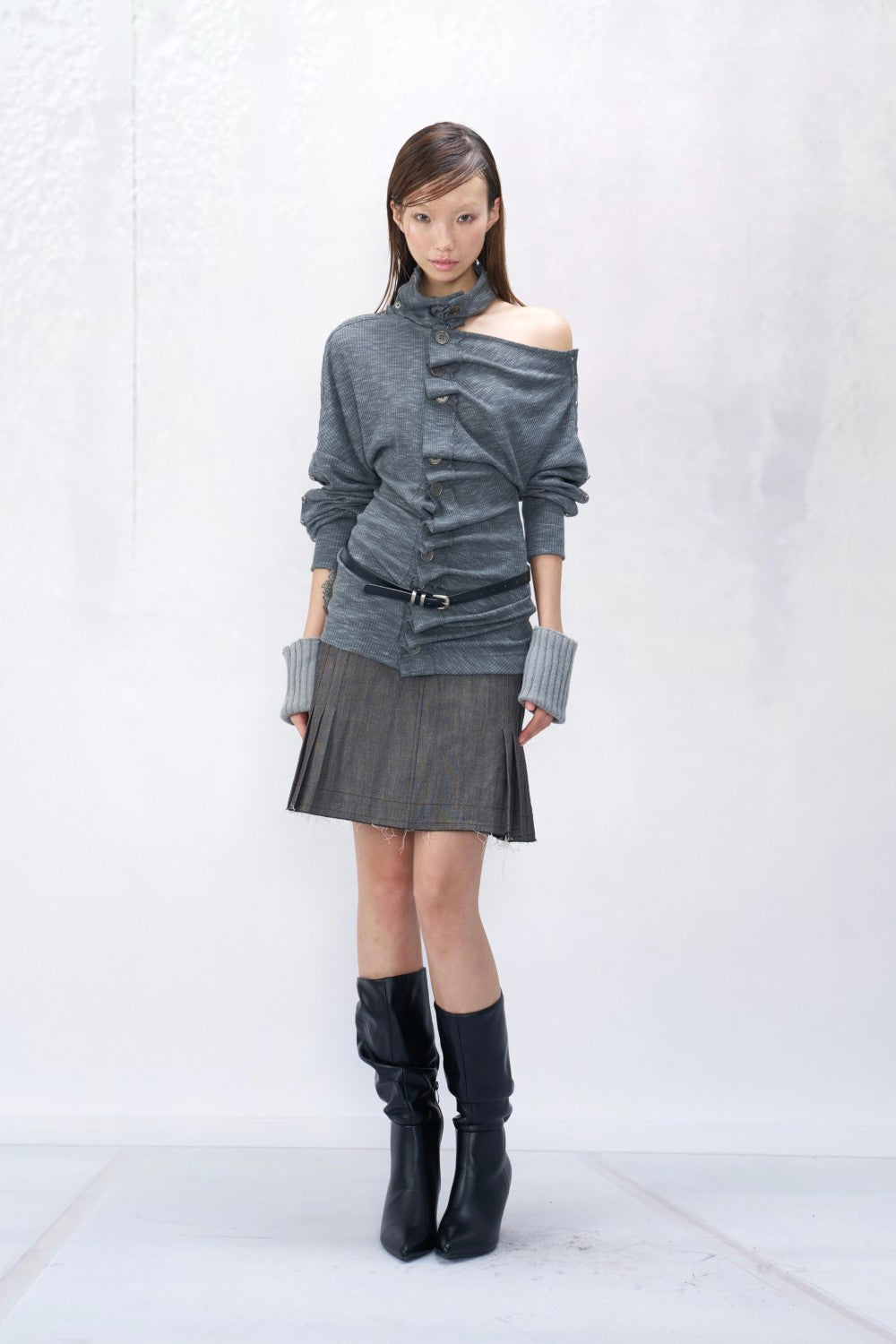 Embroidered Wing Skirt