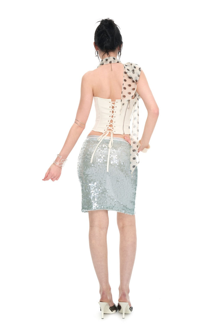 Camille Polka Charm Corset