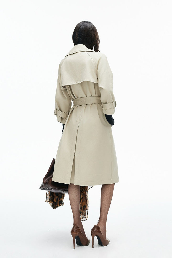 Classic Belted Trench Coat