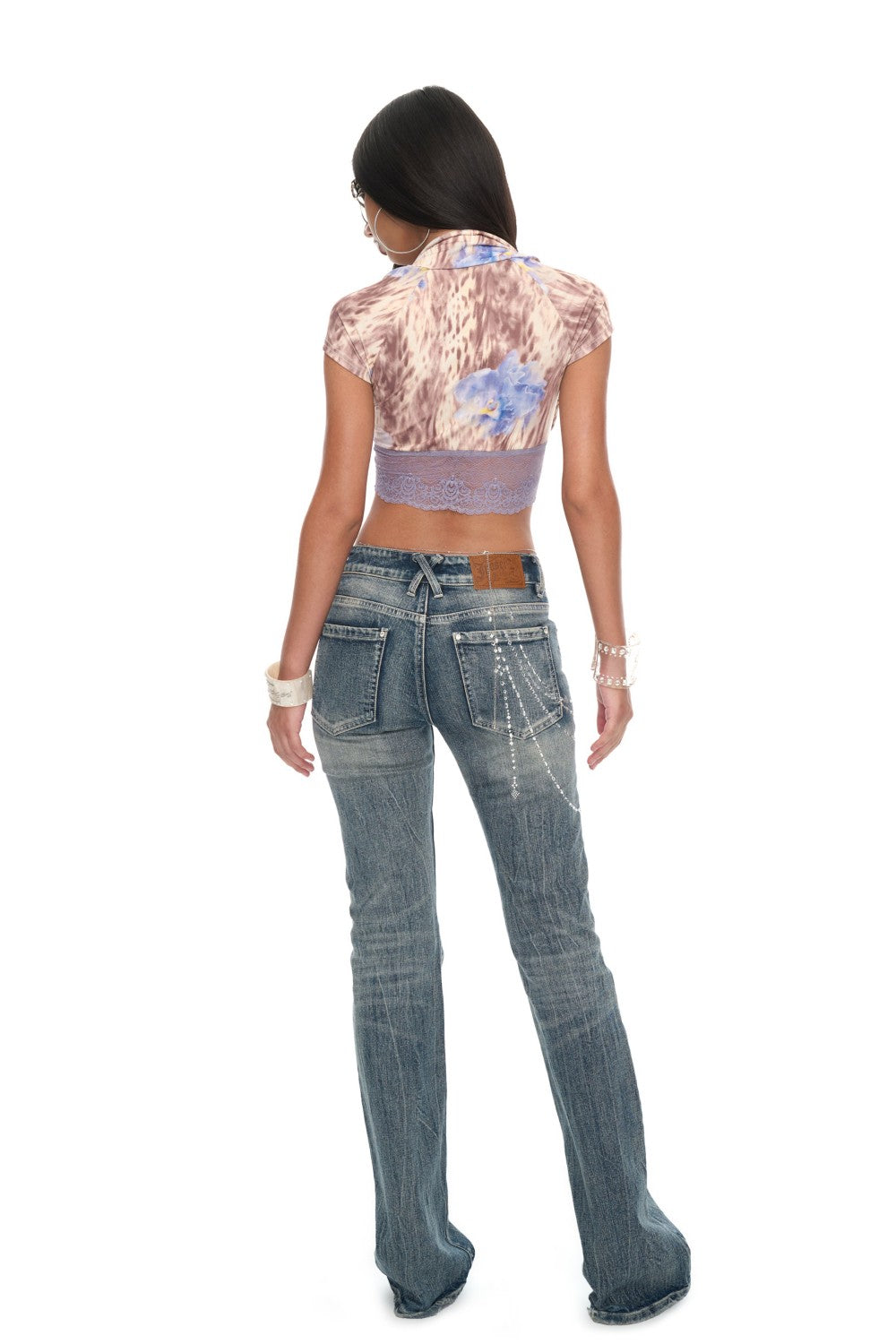 Gia Leopard Bloom Top