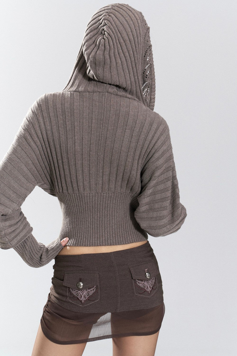 Siren Hooded Knit Sweater